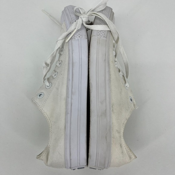 Converse Chuck Taylor II 150154C Low White Canvas Men's Size 8 Sneakers - Picture 6 of 11